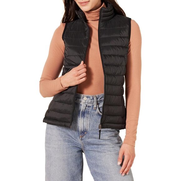 Jackets & Blazers - Womens Lightweight Water-Resistant Packable Puffer Vest